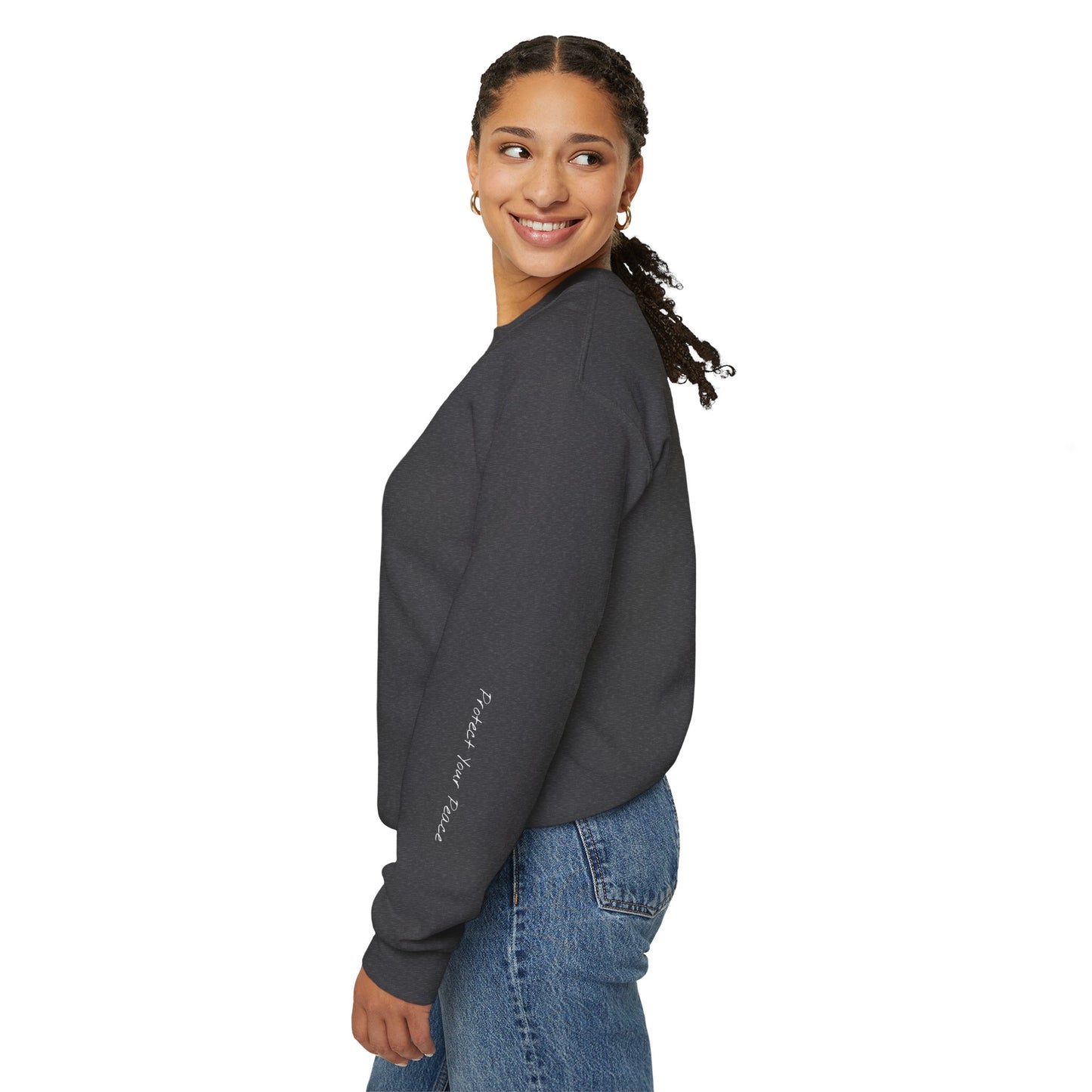 Protect Your Peace – Premium Unisex Crewneck Sweatshirt