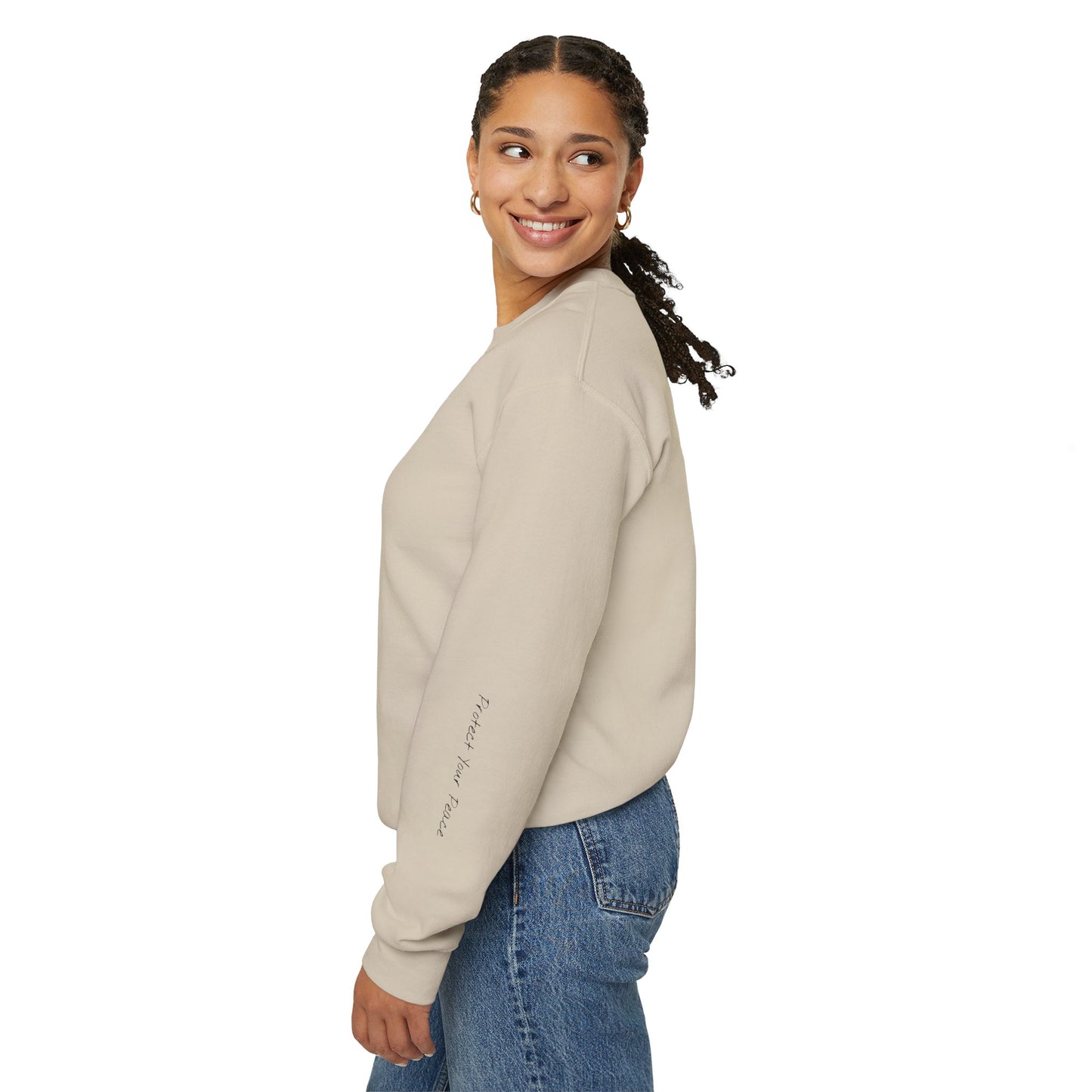 Protect Your Peace – Premium Unisex Crewneck Sweatshirt
