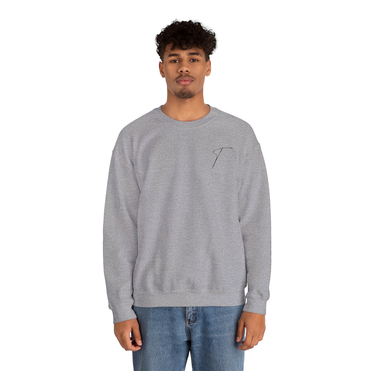 Progress Over Perfection – Premium Unisex Crewneck Sweatshirt