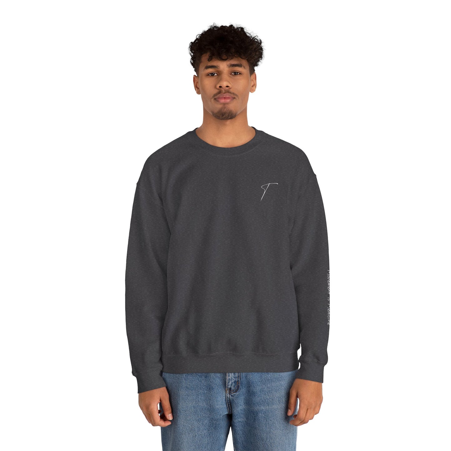 Movement is Medicine – Premium Unisex Crewneck Sweatshirt