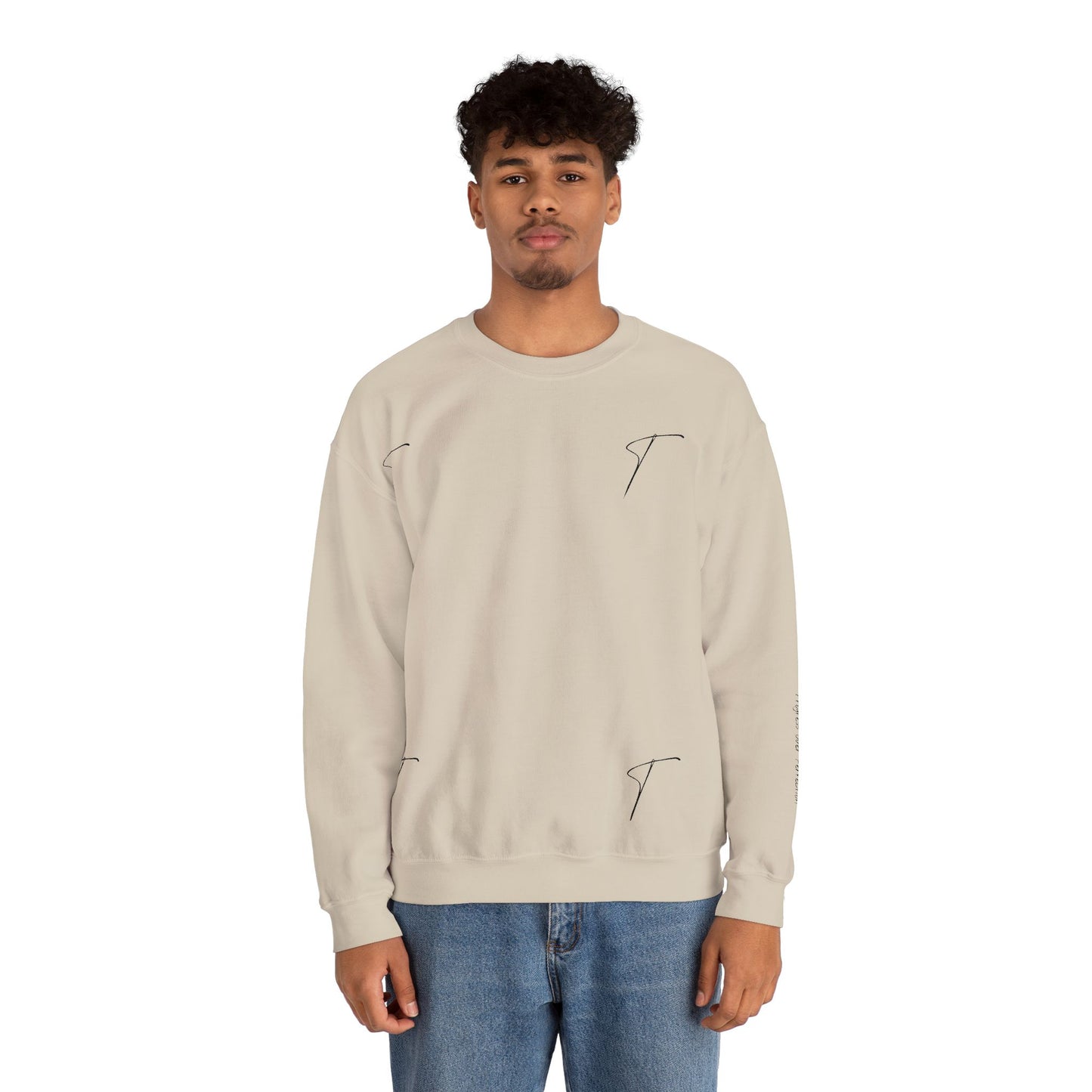 Progress Over Perfection – Premium Unisex Crewneck Sweatshirt