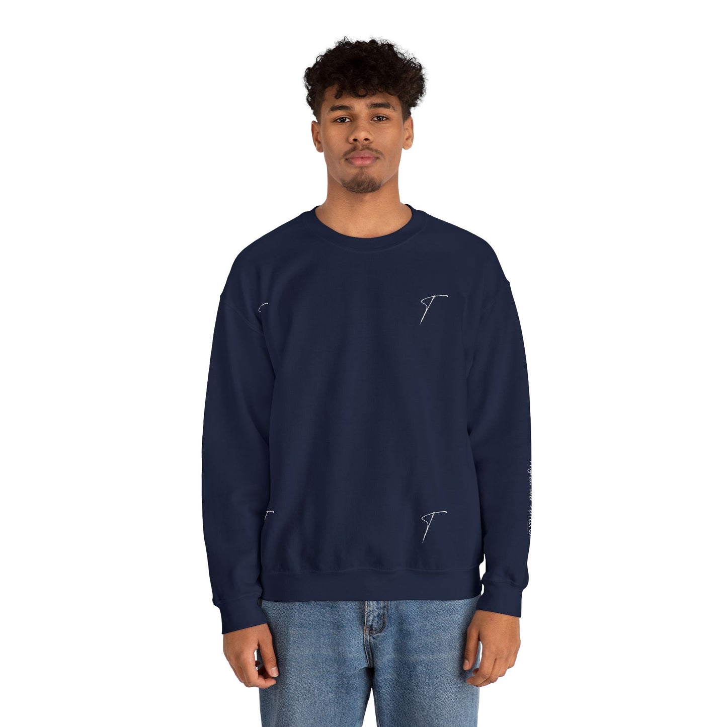 Progress Over Perfection – Premium Unisex Crewneck Sweatshirt