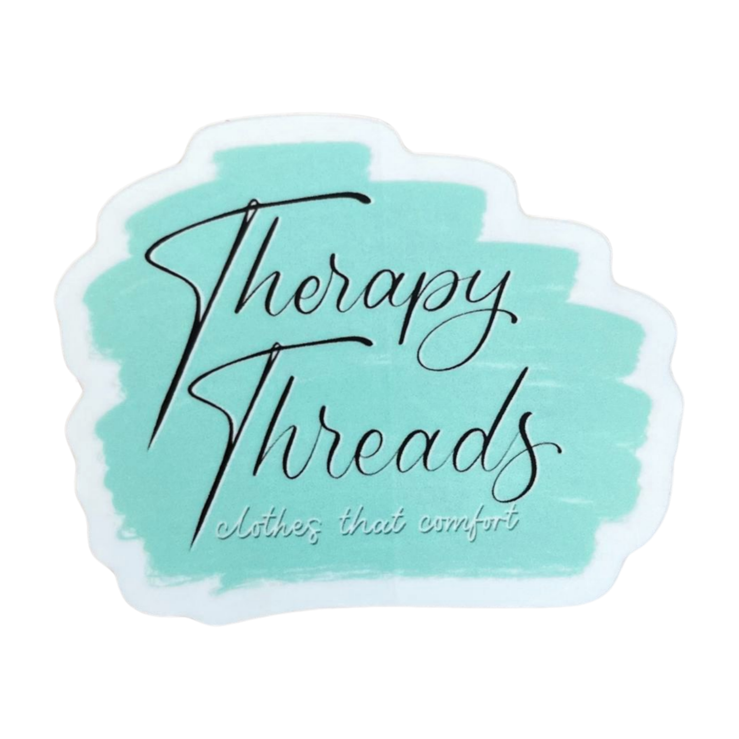 Therapy Threads Vinyl Sticker