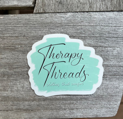 Therapy Threads Vinyl Sticker